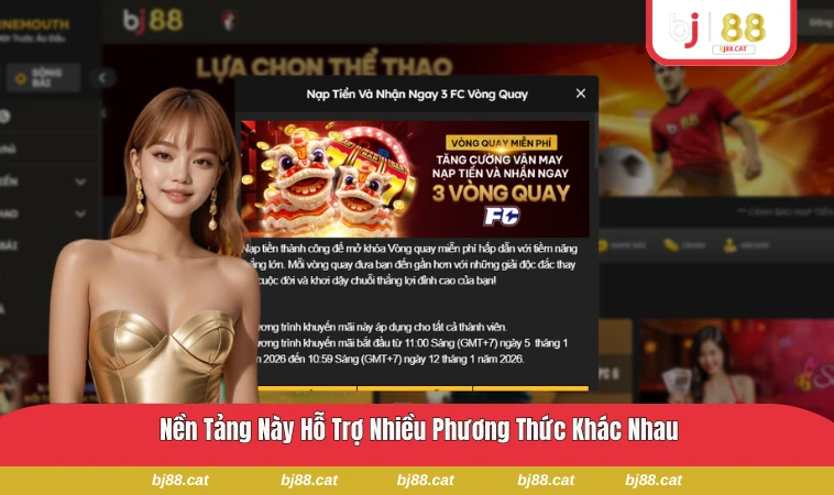 Chỉ vài bước cơ bản đã có thể nạp, rút tiền từ hệ thống
