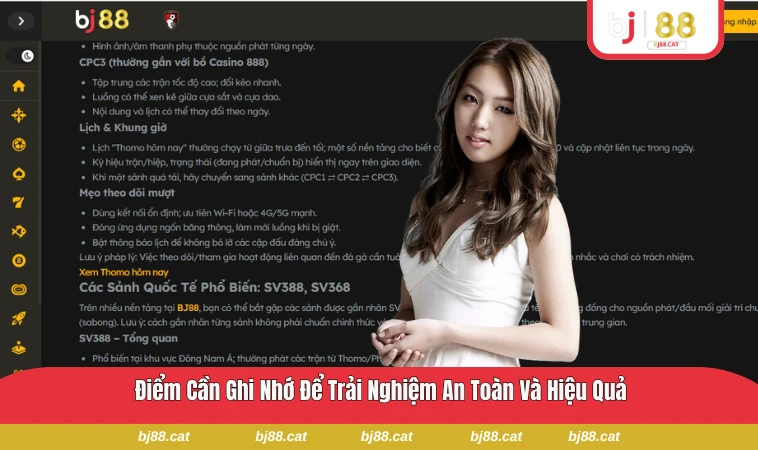 Lưu ý quan trọng dành cho người chơi khi tham gia tại nền tảng