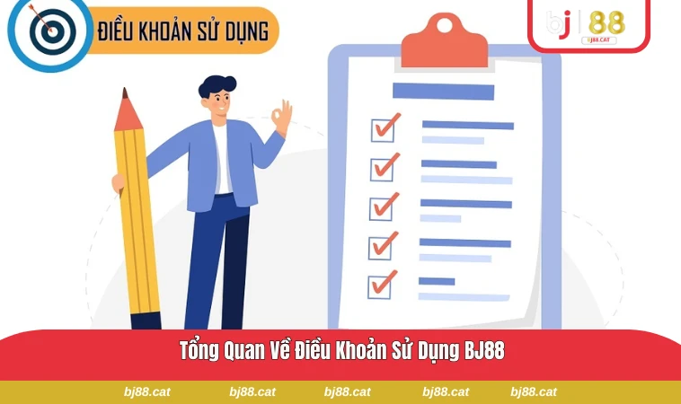 Điều Khoản Sử Dụng BJ88 1 Trang điều khoản sử dụng được hiển thị rõ ràng trên website BJ88